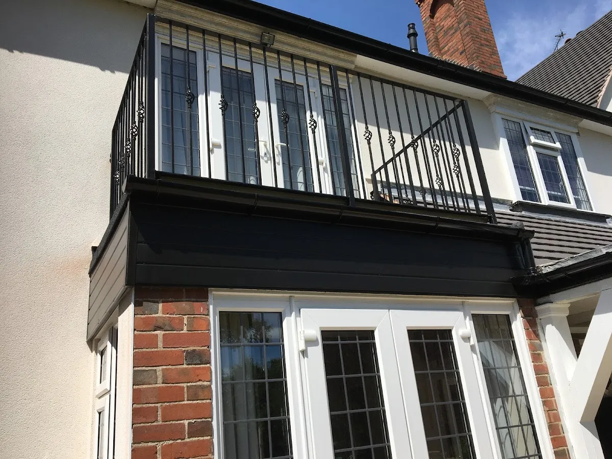GRP fibreglass roof finish